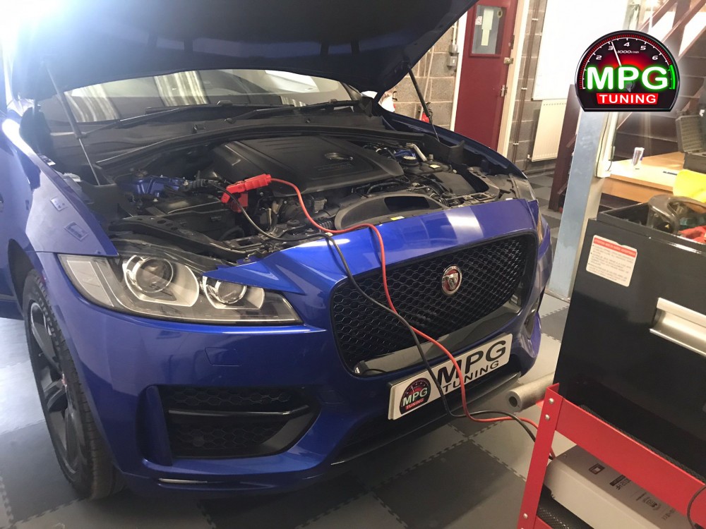 A professional jaguar remap by mpg tuning